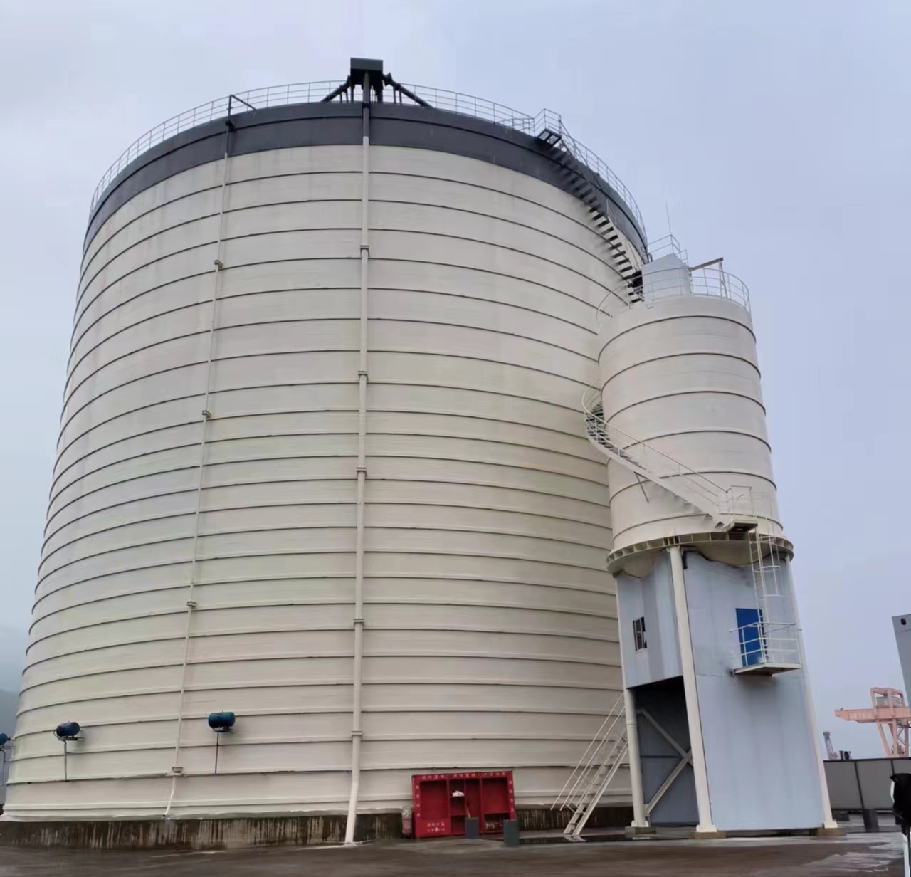 海珠10万吨水泥钢板库